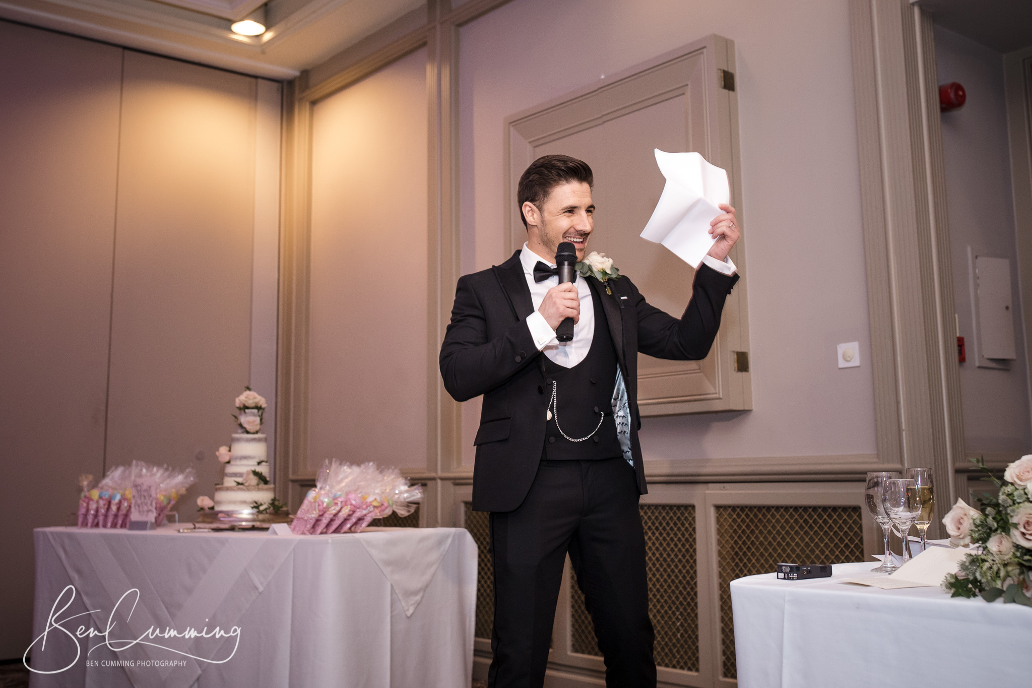 The Grooms speech at Oulton Hall