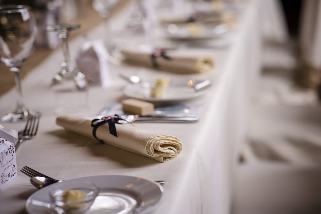 Wedding Breakfast at the Priests House